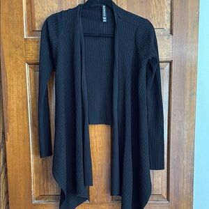 Athleta Ribbed Wrap Sweater NWOT